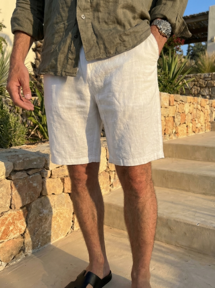 Leinen Shorts