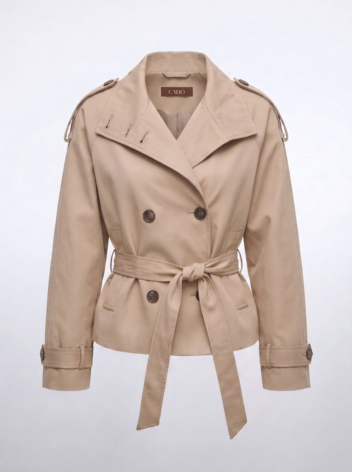 Trenchjacke Beige