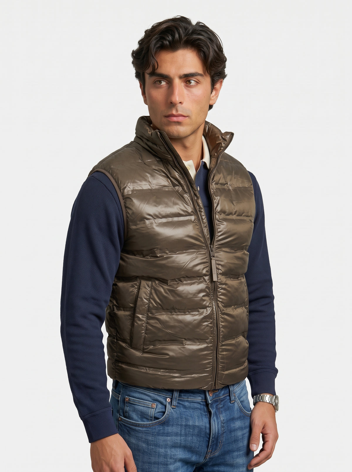 Capri Weste + Milano Jacke + Loafer Navy
